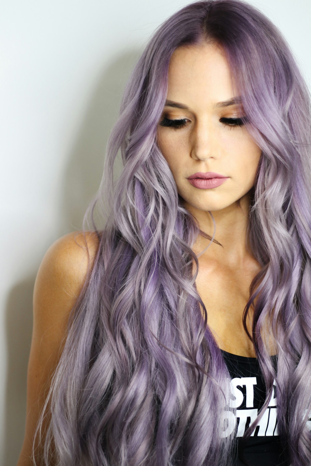 Mái tóc tẩy màu pastel óng ả, mềm mại không hề đứt gãy sau phục hồi Olaplex