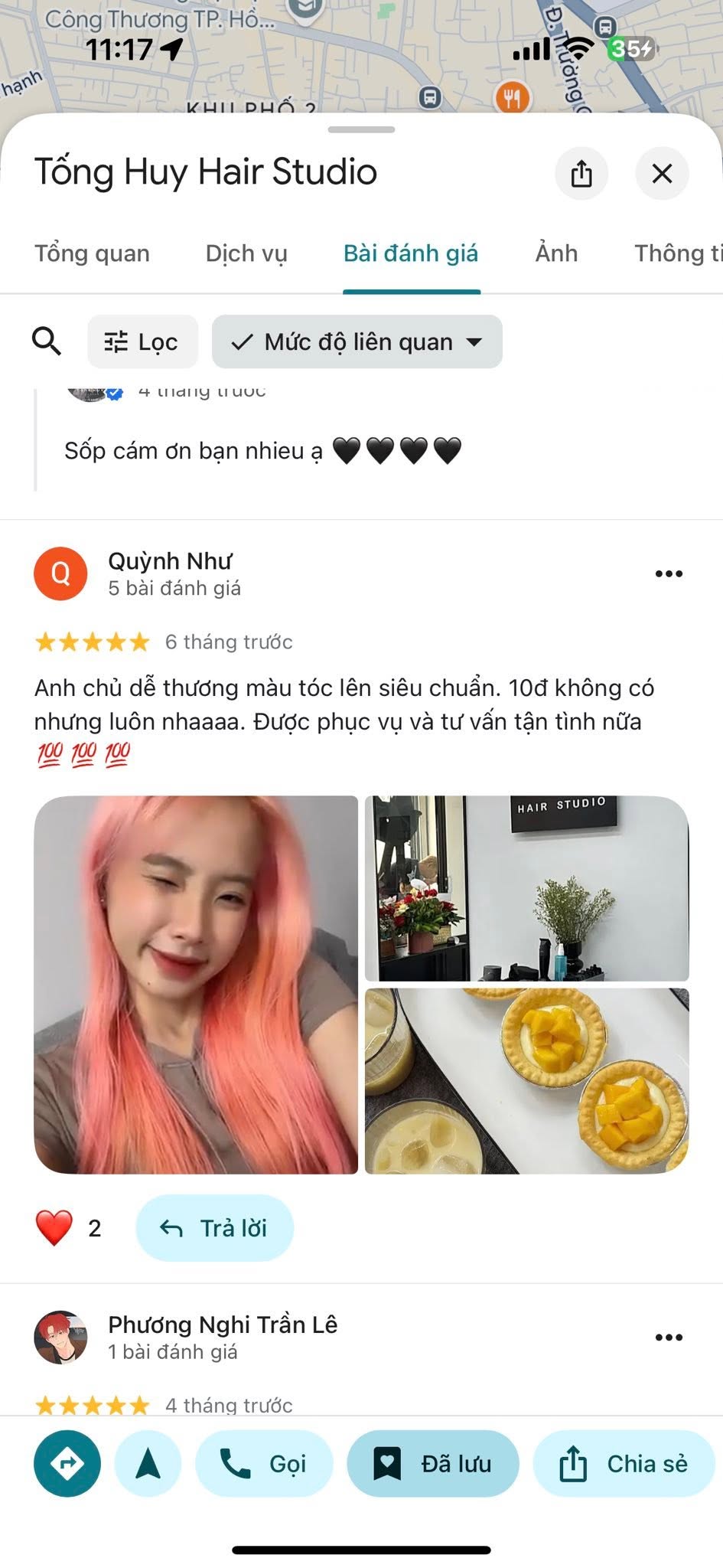 Nhuộm Nâu Trà Sữa & Dưỡng Tóc Bồng Bềnh